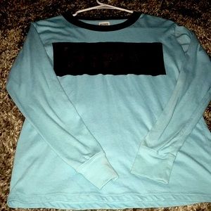 Pink long sleeve top